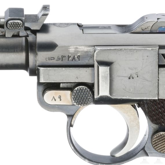 An Artillery Luger Mod. 1935/36 by Mauser, with holster and shoulder stock, Persian contract