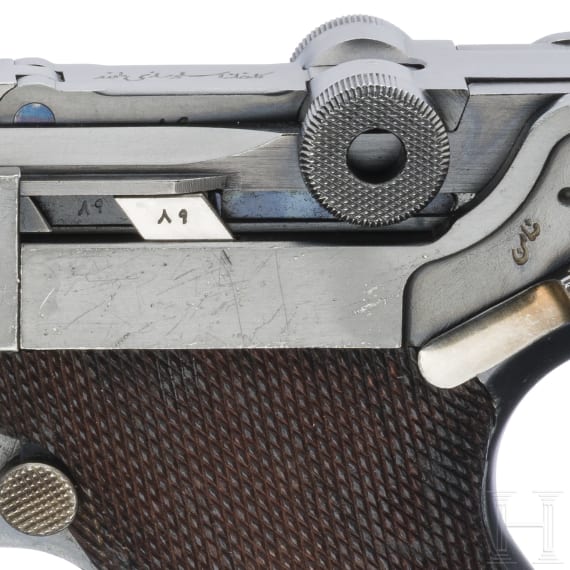 An Artillery Luger Mod. 1935/36 by Mauser, with holster and shoulder stock, Persian contract
