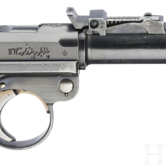 An Artillery Luger Mod. 1935/36 by Mauser, with holster and shoulder stock, Persian contract