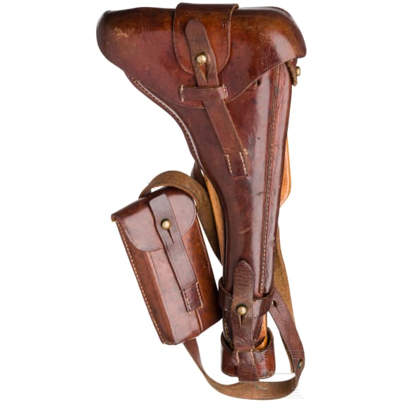 An Artillery Luger Mod. 1935/36 by Mauser, with holster and shoulder stock, Persian contract