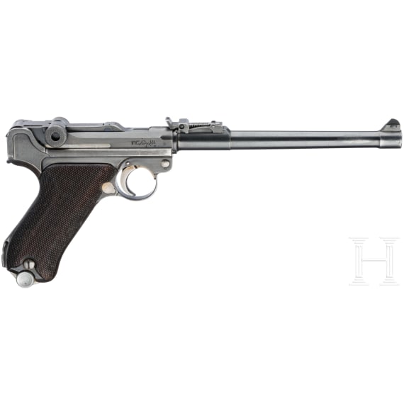 An Artillery Luger Mod. 1935/36 by Mauser, with shoulder stock and holster, Persian contract
