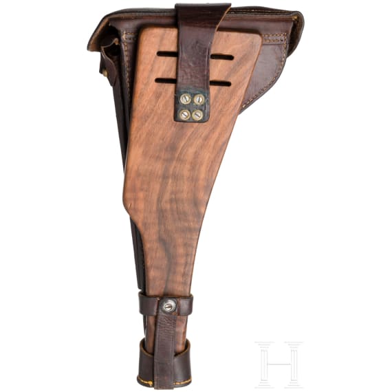 An Artillery Luger Mod. 1935/36 by Mauser, with shoulder stock and holster, Persian contract