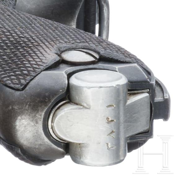 An Artillery Luger Mod. 1935/36 by Mauser, with shoulder stock and holster, Persian contract