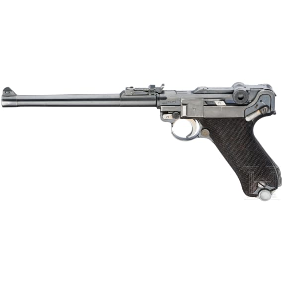 An Artillery Luger Mod. 1935/36 by Mauser, with shoulder stock and holster, Persian contract