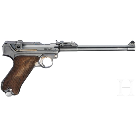 An Artillery Luger Mod. 1935/36 by Mauser, with shoulder stock and holster, Persian contract