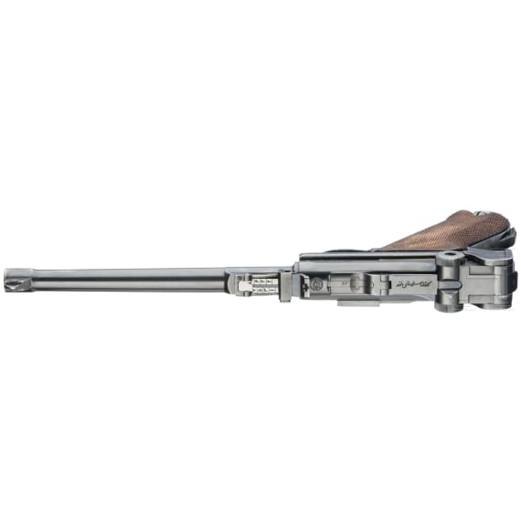 An Artillery Luger Mod. 1935/36 by Mauser, with shoulder stock and holster, Persian contract