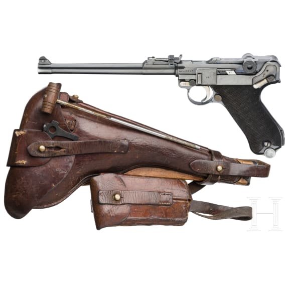 An Artillery Luger Mod. 1935/36 by Mauser, with holster and shoulder stock, Persian contract