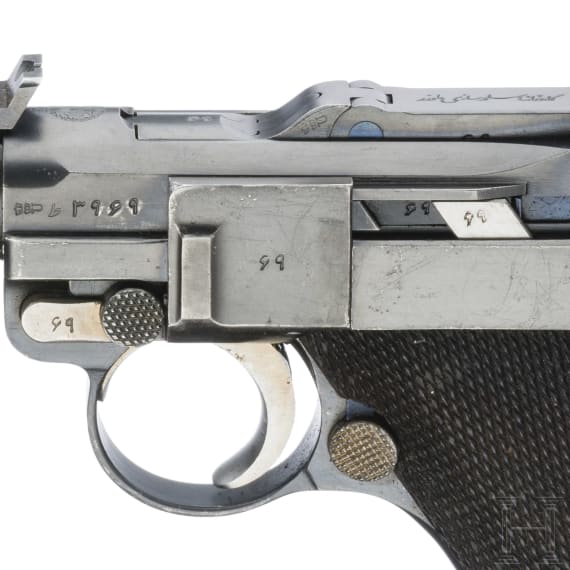 An Artillery Luger Mod. 1935/36 by Mauser, with holster and shoulder stock, Persian contract