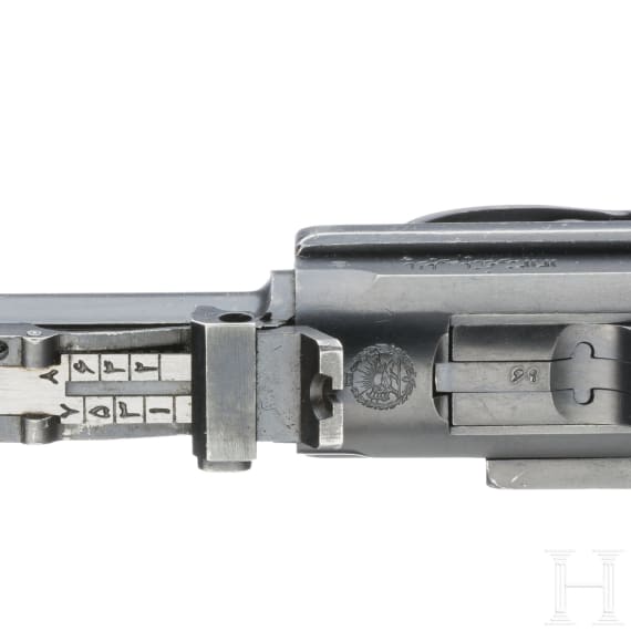 An Artillery Luger Mod. 1935/36 by Mauser, with holster and shoulder stock, Persian contract