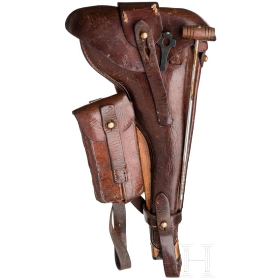 An Artillery Luger Mod. 1935/36 by Mauser, with holster and shoulder stock, Persian contract
