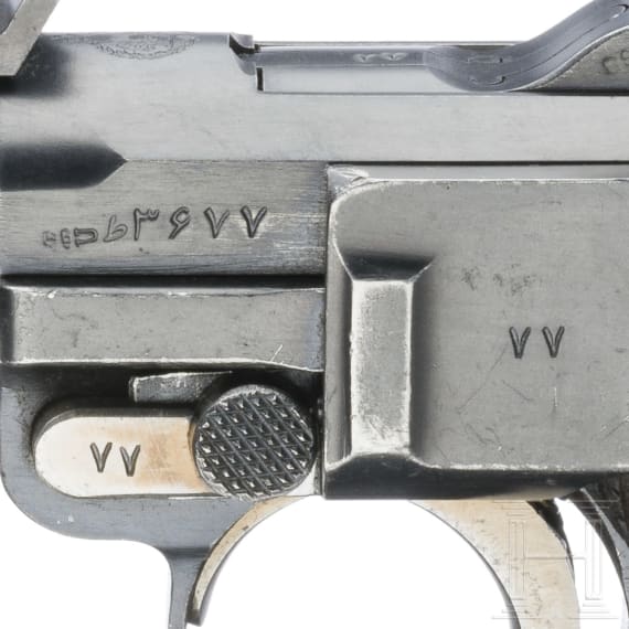 An Artillery Luger Mod. 1935/36 by Mauser, with holster and shoulder stock, Persian contract