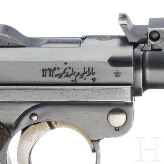 An Artillery Luger Mod. 1935/36 by Mauser, with holster and shoulder stock, Persian contract