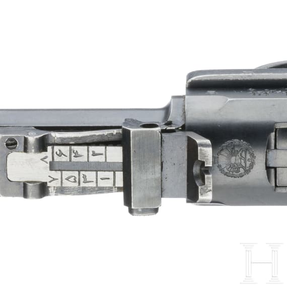 An Artillery Luger Mod. 1935/36 by Mauser, with holster and shoulder stock, Persian contract