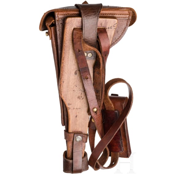 An Artillery Luger Mod. 1935/36 by Mauser, with holster and shoulder stock, Persian contract
