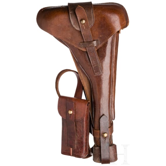 An Artillery Luger Mod. 1935/36 by Mauser, with holster and shoulder stock, Persian contract