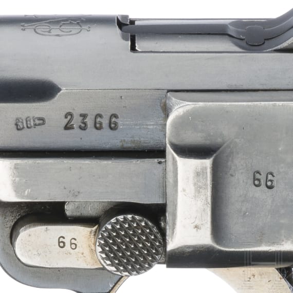 A Luger pistol by Mauser, Mod. 06/34, ("m/935"), Portugal