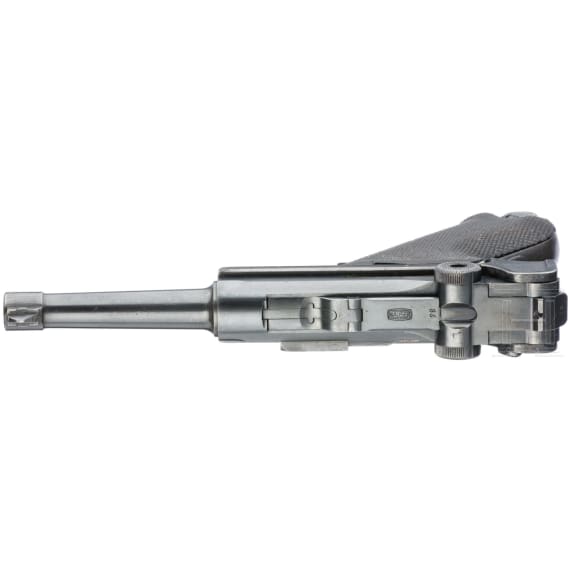 A Luger pistol Mod. 1906 by Mauser, 1935, Portuguese Navy, with holster