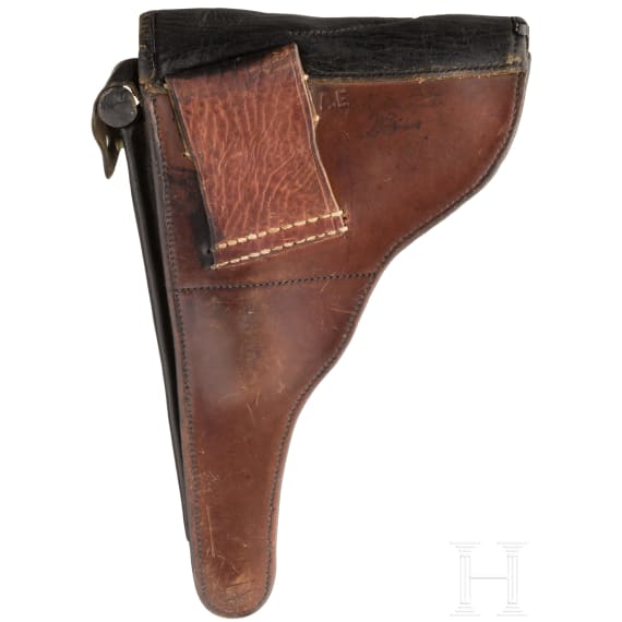 A Luger pistol Mod. 1906 by Mauser, 1935, Portuguese Navy, with holster