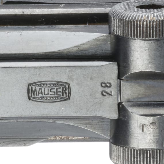A Luger pistol Mod. 1906 by Mauser, 1935, Portuguese Navy, with holster
