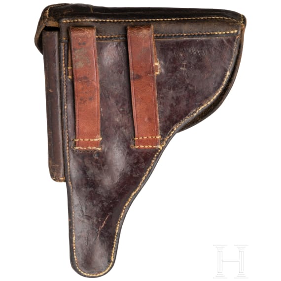 A Luger pistol by Mauser, code "42 - byf" (port. Mod. 942), with holster, Portugal