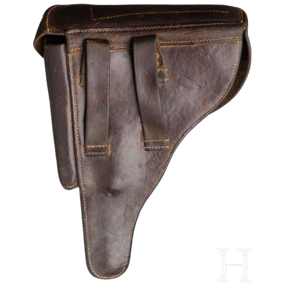 A Luger pistol by Mauser, code "42 - byf" (port. Mod. 942), with holster, Portugal