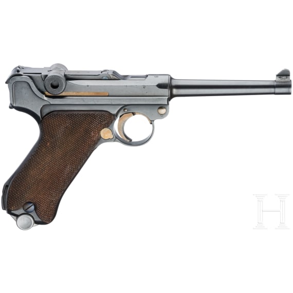 A Luger pistol Mod. 1934 by Mauser, 1939, with holster, Swedish contract