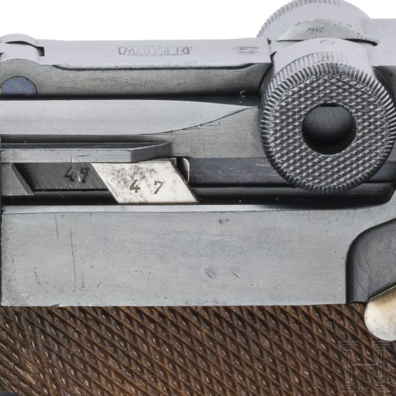 A Luger pistol Mod. 1934 by Mauser, 1939, with holster, Swedish contract