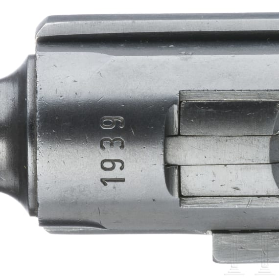 A Luger pistol Mod. 1934 by Mauser, 1939, with holster, Swedish contract