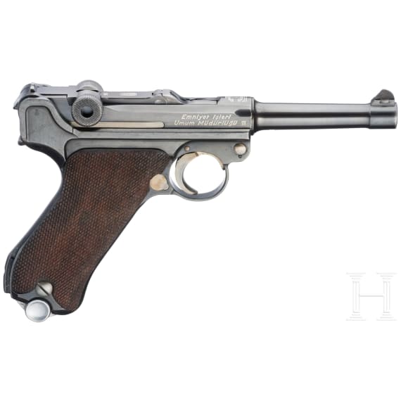A Luger pistol by Mauser, Turkish contract