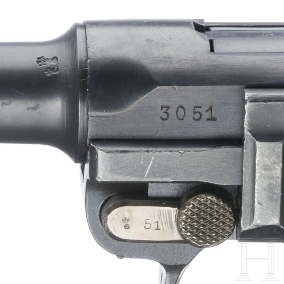 A Luger pistol by Simson & Co