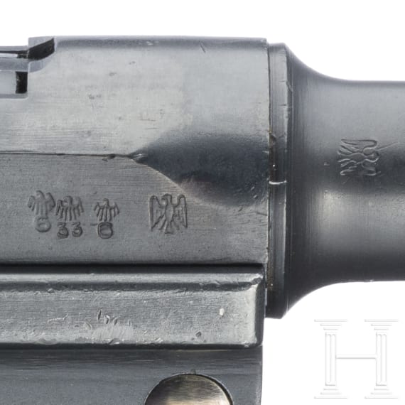 A Luger pistol by Simson & Co