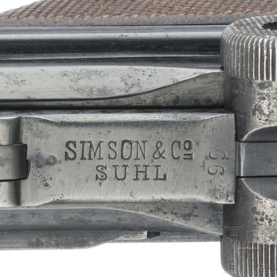 A Luger pistol by Simson