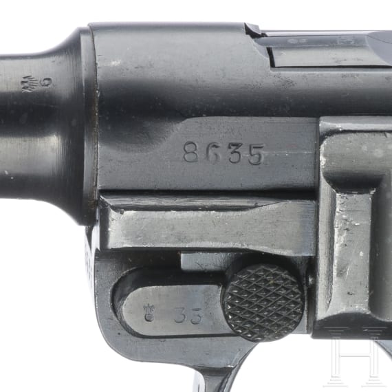 A Luger pistol by Simson & Co