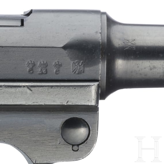 A Luger pistol by Simson & Co