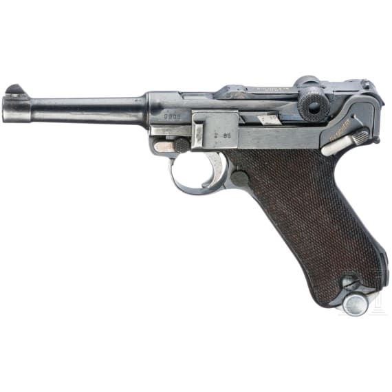 A Luger pistol by Simson & Co, no date