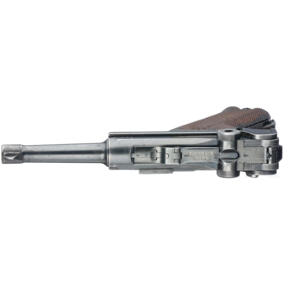 A Luger pistol by Simson & Co, no date