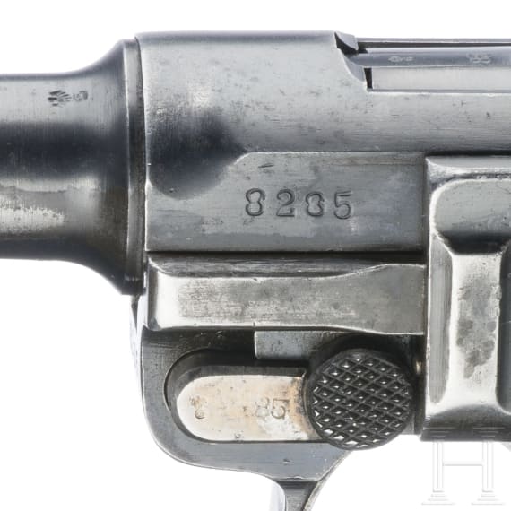 A Luger pistol by Simson & Co, no date