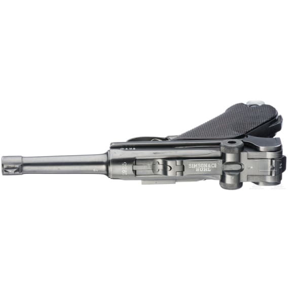A Luger pistol by Simson, 1925