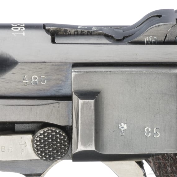 A Luger pistol by Simson, 1925