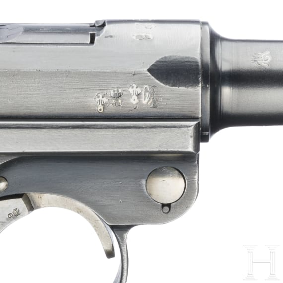 A Luger pistol by Simson, 1926