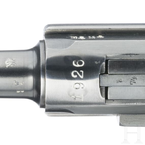 A Luger pistol by Simson, 1926