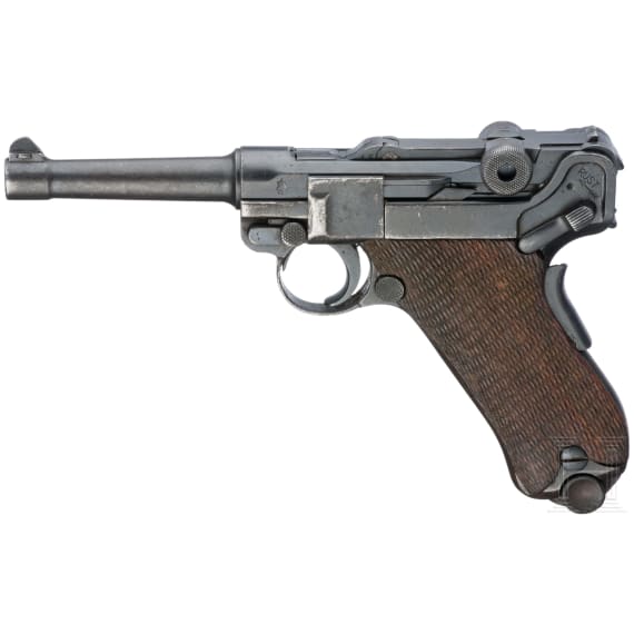 A Luger pistol Mod. 1906 (m/11) by Vickers Ltd., Dutch, East India