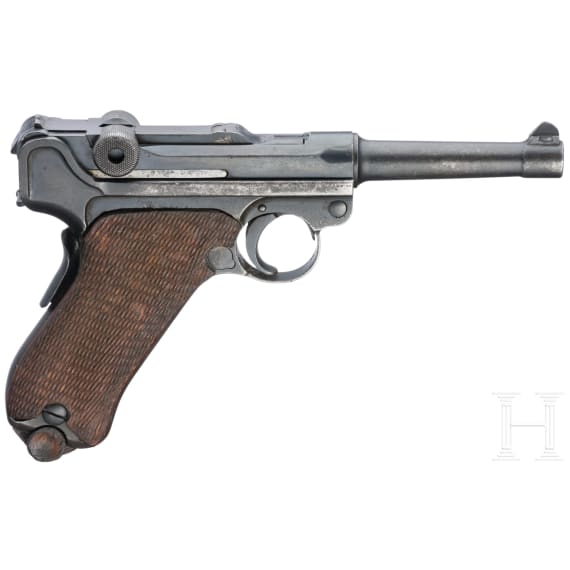 A Luger pistol Mod. 1906 (m/11) by Vickers Ltd., Dutch, East India