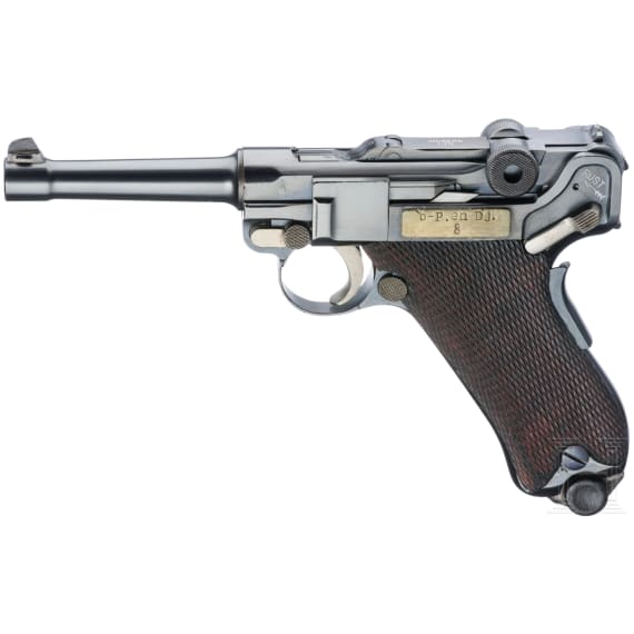 A Luger pistol Mod. 1906 (m/11) by Vickers Ltd., Dutch, East India