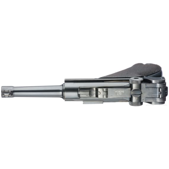 A Luger pistol Mod. 1906 (m/11) by Vickers Ltd., Dutch, East India
