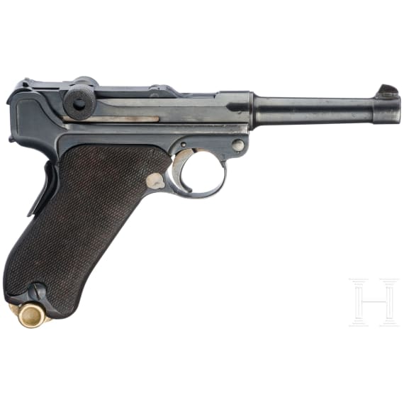 A Luger pistol Mod. 1906 (m/11) by Vickers Ltd., Dutch, East India