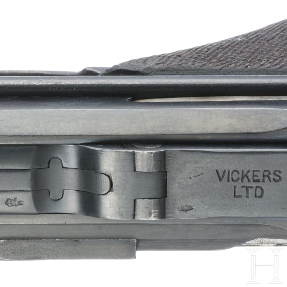 A Luger pistol Mod. 1906 (m/11) by Vickers Ltd., Dutch, East India