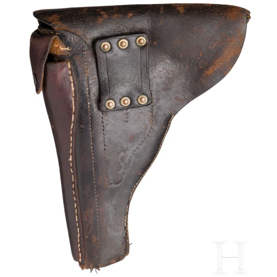 A Luger pistol Mod. 1906 (m/11) by Vickers Ltd., Dutch East India and Indonesia, with holster