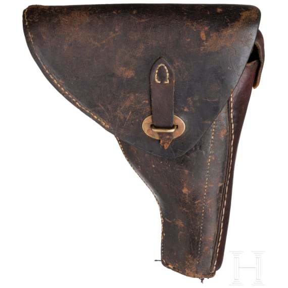 A Luger pistol Mod. 1906 (m/11) by Vickers Ltd., Dutch East India and Indonesia, with holster