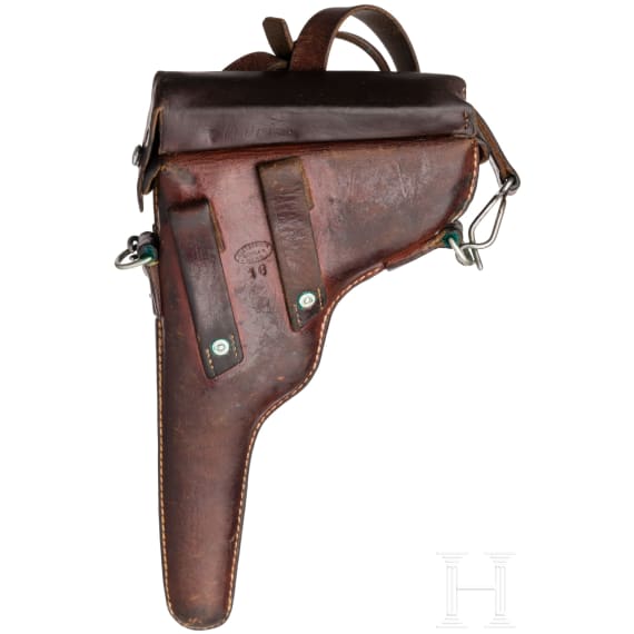Parabellum Mod. 1906/24, W + F, mit Futteral